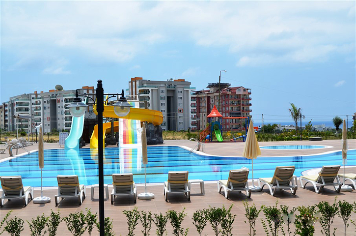 مجمع مميز بخدمات فاخرة -شقة مفروشة غرفة وصالة - في افسلار / الانيا 