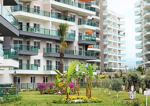 مجمع مميز بخدمات فاخرة -شقة مفروشة غرفة وصالة - في افسلار / الانيا 