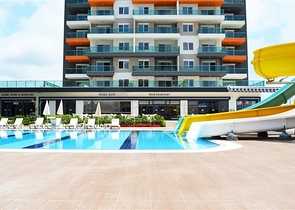 مجمع مميز بخدمات فاخرة -شقة مفروشة غرفة وصالة - في افسلار / الانيا 