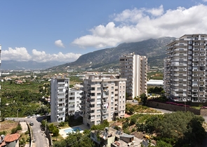 اطلالة بحرية -شقة عائلية واسعة - مجمع يضم كافة الخدمات - مهموتلار / الانيا 