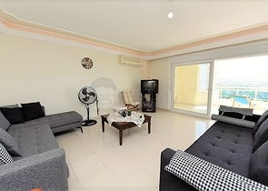 اطلالة بحرية -شقة عائلية واسعة - مجمع يضم كافة الخدمات - مهموتلار / الانيا 