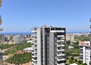 اطلالة بحرية -شقة عائلية واسعة - مجمع يضم كافة الخدمات - مهموتلار / الانيا 