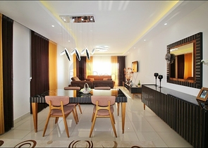 دوبلكس مميزة - 3 غرف وصالة - مجمع سكني -  مهموتلار / الانيا 