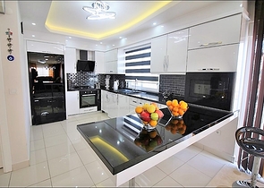 دوبلكس مميزة - 3 غرف وصالة - مجمع سكني -  مهموتلار / الانيا 