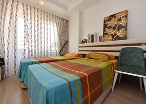 مجمع 5 نجوم - شقة غرفتين وصالة - مفروشة --افسلار / الانيا 