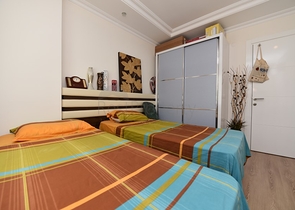 مجمع 5 نجوم - شقة غرفتين وصالة - مفروشة --افسلار / الانيا 