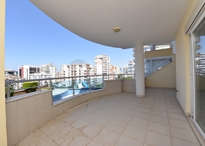 شقة واسعة 160 متر - غرفتين وصالة - في مهموتلار / الانيا 