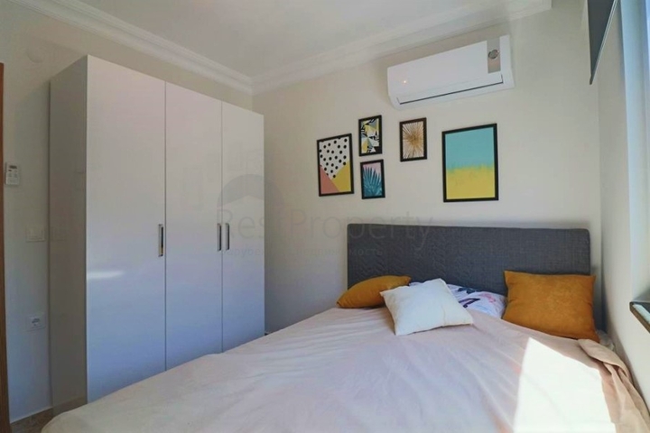 اطلالة مباشرة على البحر - شقة غرفتين وصالة مفروشة - مهموتلار / الانيا 