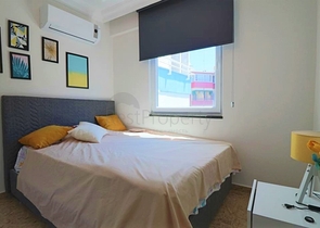 اطلالة مباشرة على البحر - شقة غرفتين وصالة مفروشة - مهموتلار / الانيا 