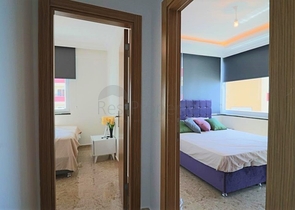 اطلالة مباشرة على البحر - شقة غرفتين وصالة مفروشة - مهموتلار / الانيا 