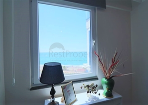 اطلالة مباشرة على البحر - شقة غرفتين وصالة مفروشة - مهموتلار / الانيا 