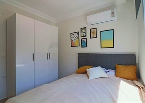 اطلالة مباشرة على البحر - شقة غرفتين وصالة مفروشة - مهموتلار / الانيا 