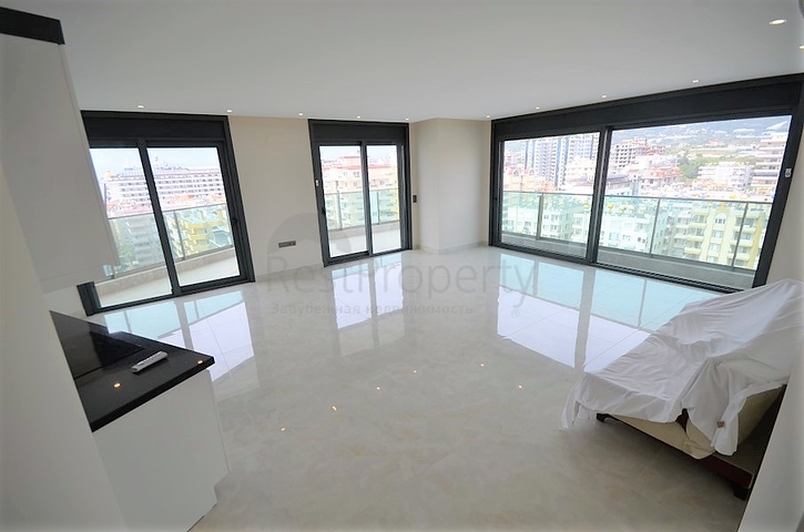 اطلالة بحر - مجمع فاخر - غرفتين وصالة - مهموتلار / الانيا 