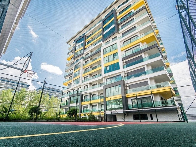 اطلالة بحر - مجمع فاخر - غرفتين وصالة - مهموتلار / الانيا 