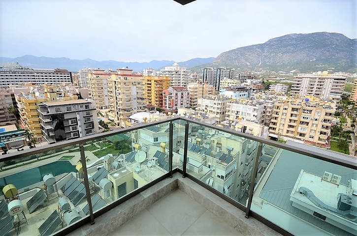 اطلالة بحر - مجمع فاخر - غرفتين وصالة - مهموتلار / الانيا 