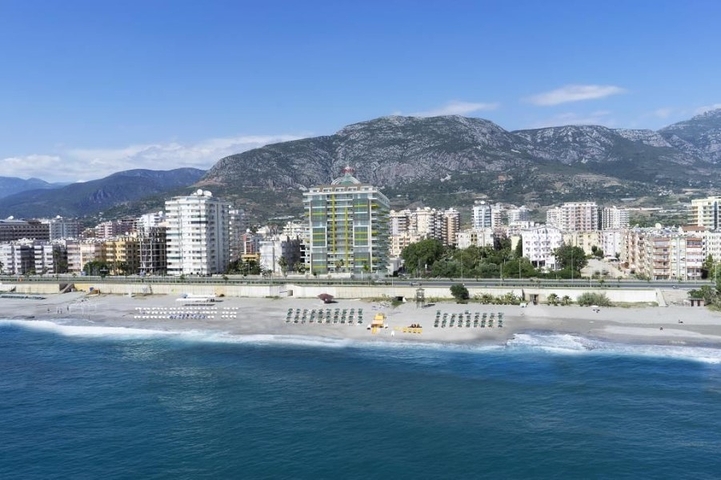 اطلالة بحر - مجمع فاخر - غرفتين وصالة - مهموتلار / الانيا 