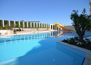 اطلالة بحر - مجمع فاخر - غرفتين وصالة - مهموتلار / الانيا 