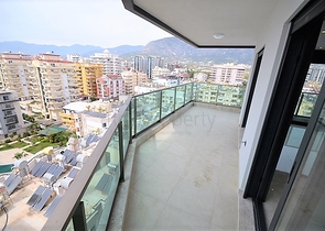 اطلالة بحر - مجمع فاخر - غرفتين وصالة - مهموتلار / الانيا 