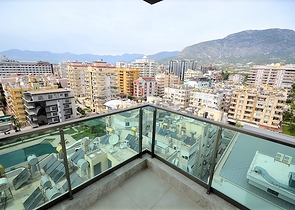 اطلالة بحر - مجمع فاخر - غرفتين وصالة - مهموتلار / الانيا 