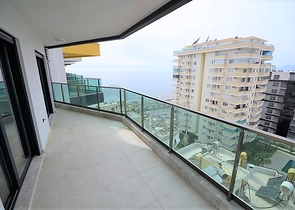 اطلالة بحر - مجمع فاخر - غرفتين وصالة - مهموتلار / الانيا 