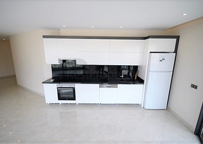 اطلالة بحر - مجمع فاخر - غرفتين وصالة - مهموتلار / الانيا 