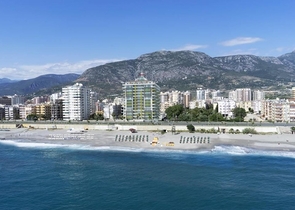 اطلالة بحر - مجمع فاخر - غرفتين وصالة - مهموتلار / الانيا 