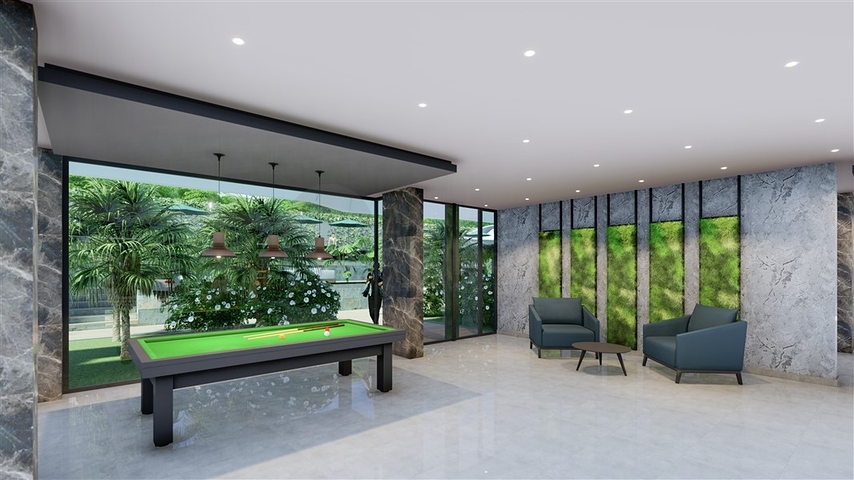 بالتقسيط - شقق بتصاميم متنوعة - مجمع قيد الانشاء - مهموتلار / الانيا 