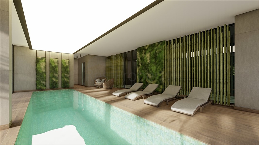 بالتقسيط - شقق بتصاميم متنوعة - مجمع قيد الانشاء - مهموتلار / الانيا 