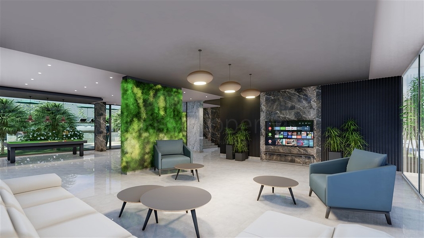 بالتقسيط - شقق بتصاميم متنوعة - مجمع قيد الانشاء - مهموتلار / الانيا 