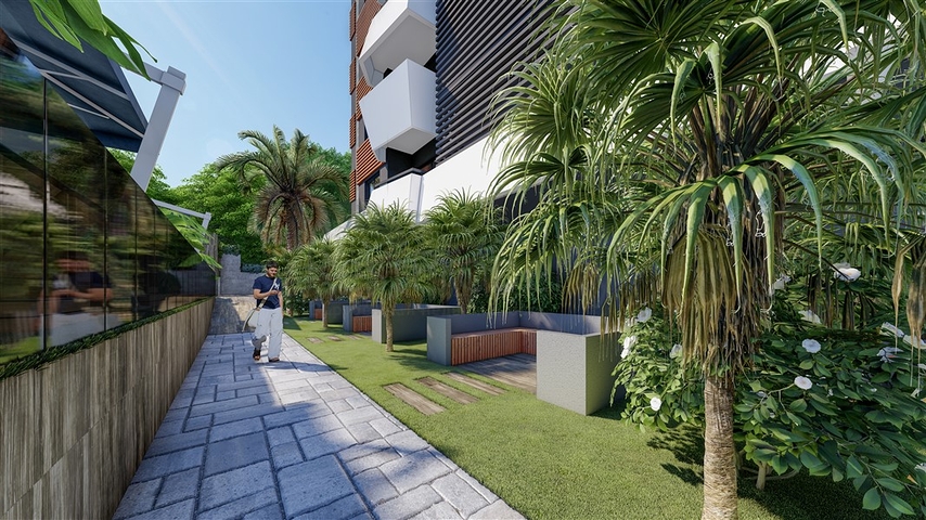 بالتقسيط - شقق بتصاميم متنوعة - مجمع قيد الانشاء - مهموتلار / الانيا 