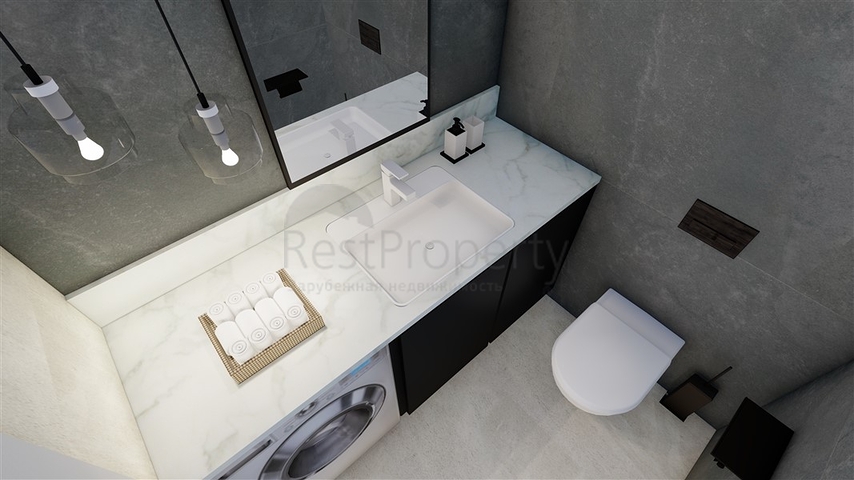 بالتقسيط - شقق بتصاميم متنوعة - مجمع قيد الانشاء - مهموتلار / الانيا 