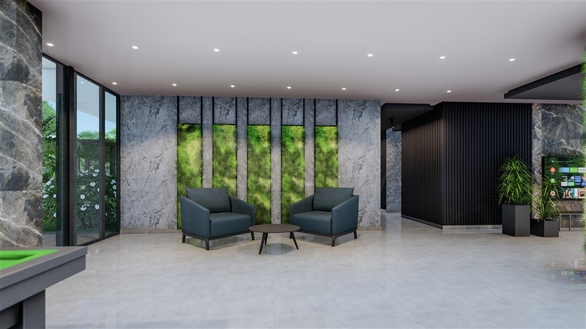 بالتقسيط - شقق بتصاميم متنوعة - مجمع قيد الانشاء - مهموتلار / الانيا 