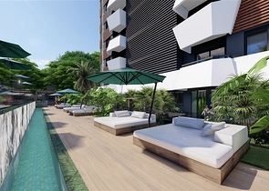 بالتقسيط - شقق بتصاميم متنوعة - مجمع قيد الانشاء - مهموتلار / الانيا 