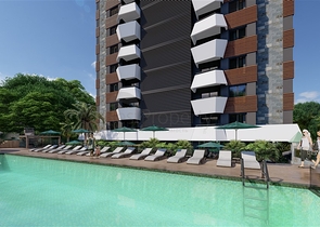 بالتقسيط - شقق بتصاميم متنوعة - مجمع قيد الانشاء - مهموتلار / الانيا 