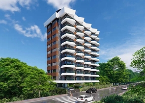 بالتقسيط - شقق بتصاميم متنوعة - مجمع قيد الانشاء - مهموتلار / الانيا 