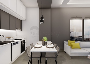 بالتقسيط - شقق بتصاميم متنوعة - مجمع قيد الانشاء - مهموتلار / الانيا 