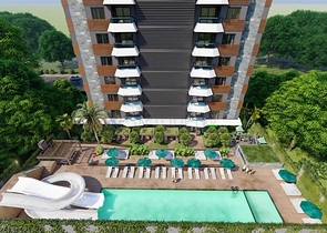 بالتقسيط - شقق بتصاميم متنوعة - مجمع قيد الانشاء - مهموتلار / الانيا 