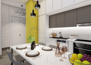 بالتقسيط - شقق بتصاميم متنوعة - مجمع قيد الانشاء - مهموتلار / الانيا 