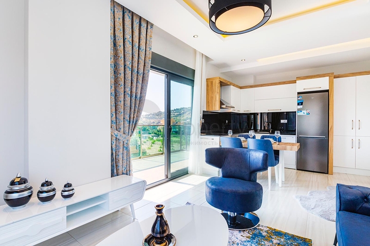 مجمع انيق - شقة مؤثثة - غرفة وصالة - في افسلار / الانيا 