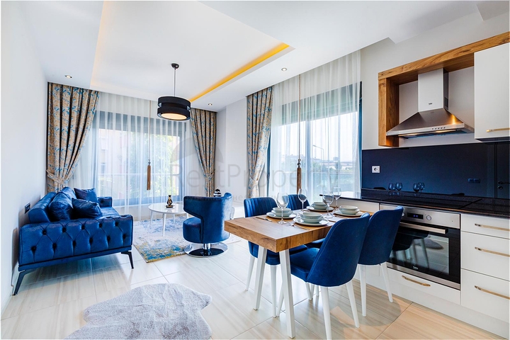 مجمع انيق - شقة مؤثثة - غرفة وصالة - في افسلار / الانيا 