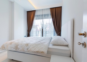 مجمع انيق - شقة مؤثثة - غرفة وصالة - في افسلار / الانيا 