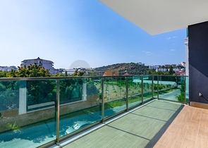 مجمع انيق - شقة مؤثثة - غرفة وصالة - في افسلار / الانيا 