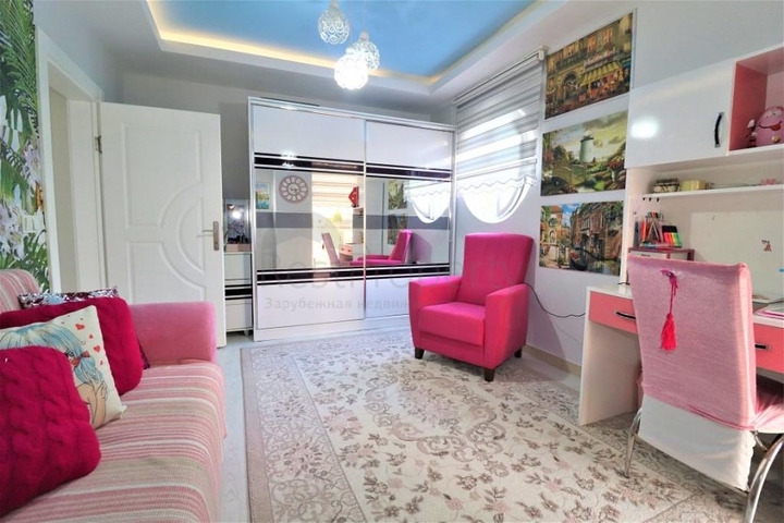 شقة غرفة وصالة - مفروشة - واسعة - ضمن مجمع - مهموتلار / الانيا 