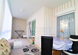 شقة غرفة وصالة - مفروشة - واسعة - ضمن مجمع - مهموتلار / الانيا 