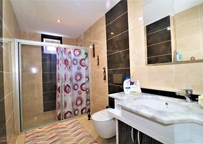 شقة غرفة وصالة - مفروشة - واسعة - ضمن مجمع - مهموتلار / الانيا 