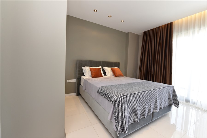 ضمن منطقة اوبا الراقية - 100 متر عن البحر - دوبلكس مفروشة - اوبا / الانيا 