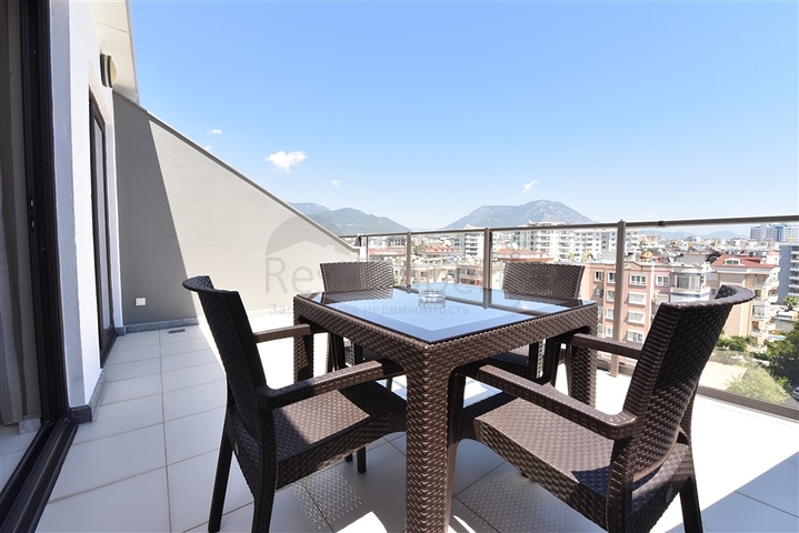 ضمن منطقة اوبا الراقية - 100 متر عن البحر - دوبلكس مفروشة - اوبا / الانيا 