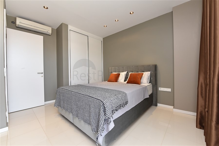 ضمن منطقة اوبا الراقية - 100 متر عن البحر - دوبلكس مفروشة - اوبا / الانيا 