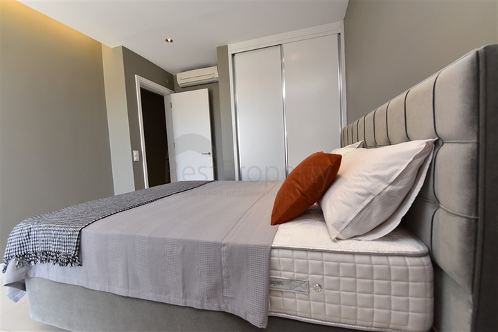 ضمن منطقة اوبا الراقية - 100 متر عن البحر - دوبلكس مفروشة - اوبا / الانيا 