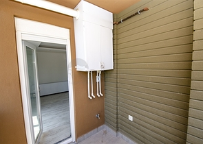 شقة 2 + 1 في مجمع بالقرب من نهر بواشاي أنطاليا